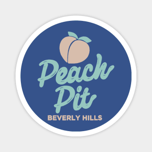 Peach Pit Logo Magnet